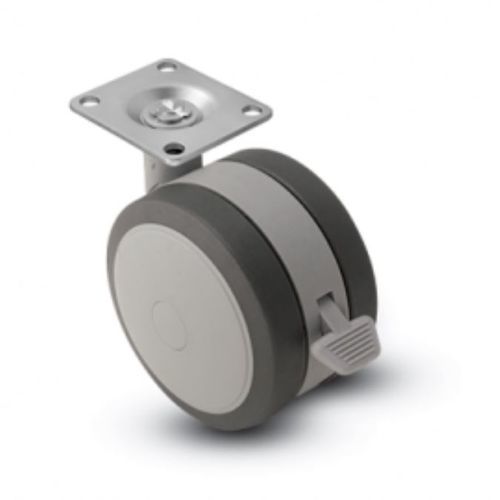 Колесо из каучука - SOFTECH - MEDCASTER - поворотный / с тормозом