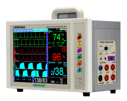 Компактный многопараметрический монитор пациента - 12.1” TFT | LifeWindow™ LW9xVet - Digicare Animal Health - SpO2 / NIBP / TEMP
