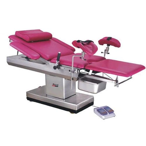Кровать для родов - DH-C102A-04 - KANGHUI MEDICAL TECHNOLOGY - электрическая / с регулируемой высотой / 3 секции