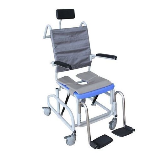 Стул для взрослых - JY-XZC-01-3 - KANGHUI MEDICAL TECHNOLOGY - с подлокотниками / на колесиках / с опорой для ступней