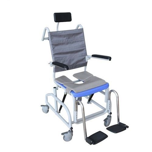 Стул для взрослых - JY-XZC-01-4 - KANGHUI MEDICAL TECHNOLOGY - с подлокотниками / на колесиках / с опорой для ступней