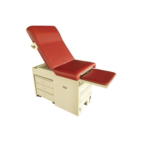 Гинекологическое кресло для осмотра - DH-S106 01 - KANGHUI MEDICAL TECHNOLOGY - пневматическое / с регулируемой высотой / 3 секции