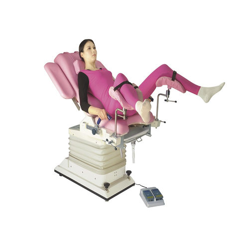 Общее кресло для осмотра - DH-S104B 01 - KANGHUI MEDICAL TECHNOLOGY - электрическое / с регулируемой высотой / откидное