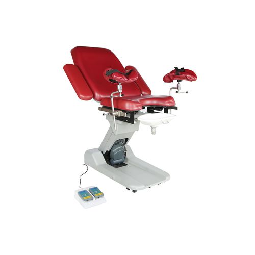 Гинекологическое кресло для осмотра - DH-S102C - KANGHUI MEDICAL TECHNOLOGY - электрогидравлическое / с регулируемой высотой / 3 секции