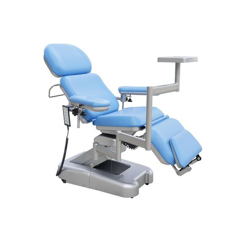 Электрическое кресло для забора крови - DH-XD107-4 - KANGHUI MEDICAL TECHNOLOGY - 4 секции / с подставкой для ног