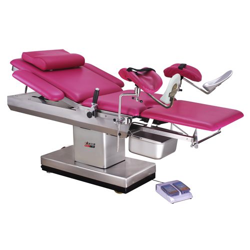 Кровать для родов - DH-C102B - KANGHUI MEDICAL TECHNOLOGY - электрическая / с регулируемой высотой / 3 секции