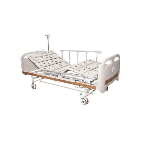 Кровать для больниц - JJ-SY02A - KANGHUI MEDICAL TECHNOLOGY - ручная / наклонная / на роликах
