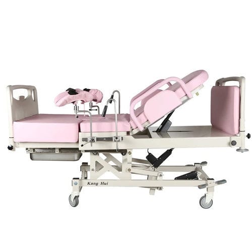 Медицинская кровать - DH-C101A02 - KANGHUI MEDICAL TECHNOLOGY - для родов / электрическая / гидравлическая