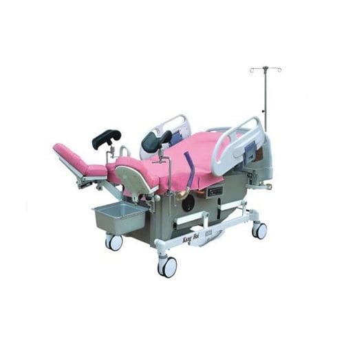 Кровать для родов - KANGHUI MEDICAL TECHNOLOGY - электрическая / с регулируемой высотой / на роликах