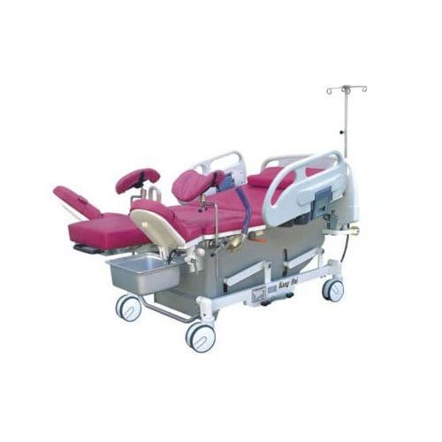 Кровать для родов - Labor Economic - KANGHUI MEDICAL TECHNOLOGY - электрическая / с регулируемой высотой / на роликах