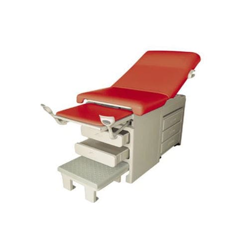 Гинекологический диагностический стол - KANGHUI MEDICAL TECHNOLOGY - ручной / на роликах / 3 секции