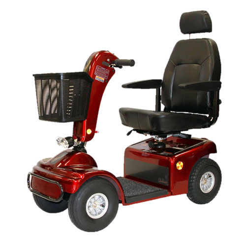 Электрический скутер для лиц с ограниченной мобильностью - Sprinter XL4 - Shoprider - бариатрический / 4-колесный / с корзиной