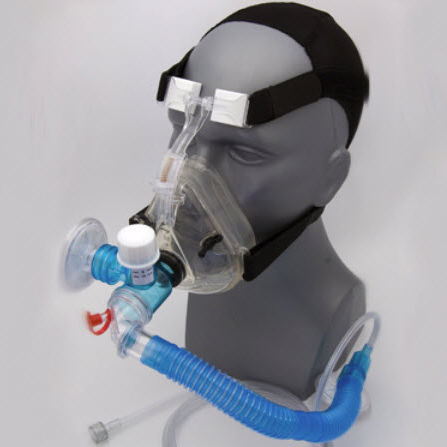 Неинвазивная маска для искусственной вентиляции - 8700 - BLS Systems Limited - CPAP / одноразового применения / с HEPA-фильтром