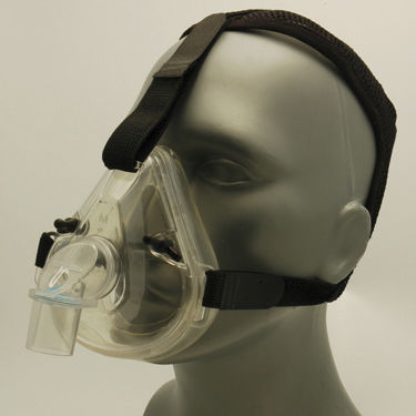Маска для искусственной вентиляции CPAP - 8000 - BLS Systems Limited - из силикона / одноразового применения / регулируемая