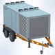 мобильный очиститель воздуха / UV-C / HEPA H14 / для больниц