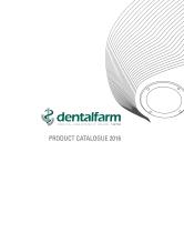 Dentalfarm - Product Catalogue 2016