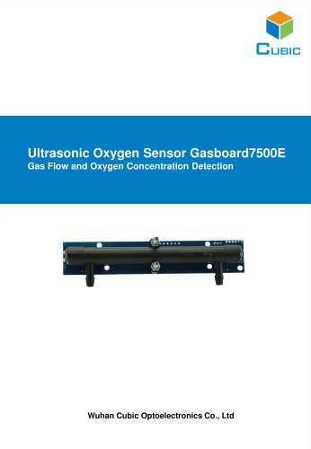 Ultrasonic Oxygen Sensor Gasboard7500E