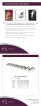Crescentic Osteotomy Blades