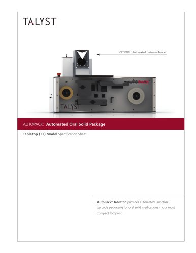 AutoPack Tabletop