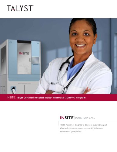 Talyst Certified Hospital InSite Pharmacy (TCHIP)