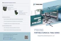 Portable operation table series