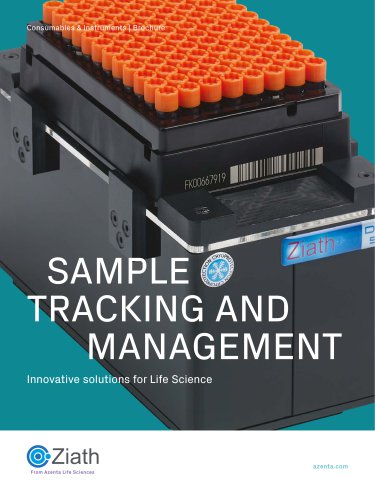 Sample Tracking and Management Solutions for Life Sciences