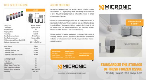 Trifold Flyer Mini Tissue Storage Solution