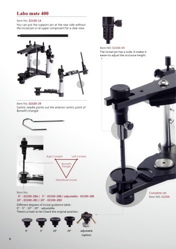 LABO MATE 400 NEW CENTURY ARTICULATOR