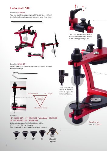 LABO MATE 500 NEW CENTURY ARTICULATOR