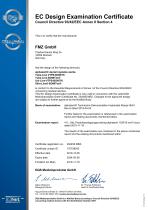 EC Design Examination Certificate
