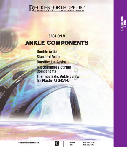 ANKLE COMPONENTS