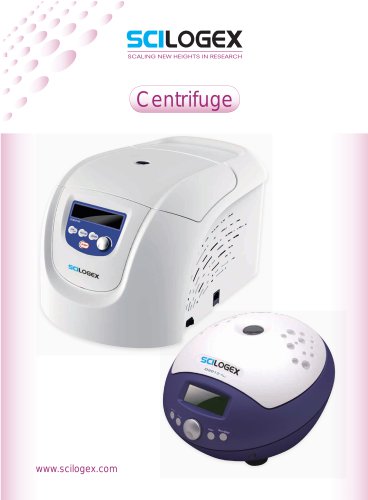 Centrifuges Catalog