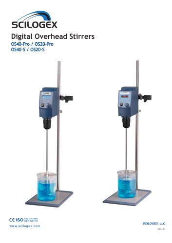 Digital Overhead Stirrers