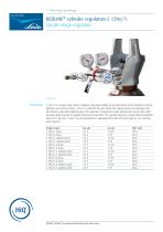 REDLINE® cylinder regulators C 12hv/1.