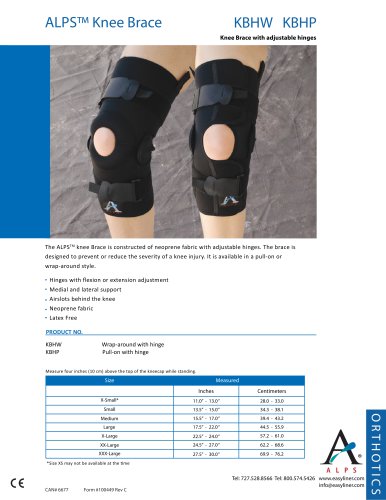 ALPS™ Knee Brace