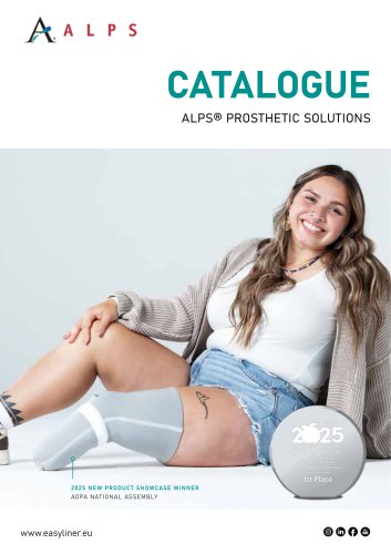 CATALOGUE ALPS&reg; PROSTHETIC SOLUTIONS