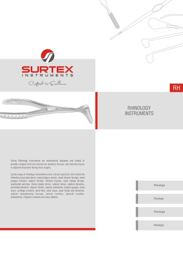 RHINOLOGY INSTRUMENTS