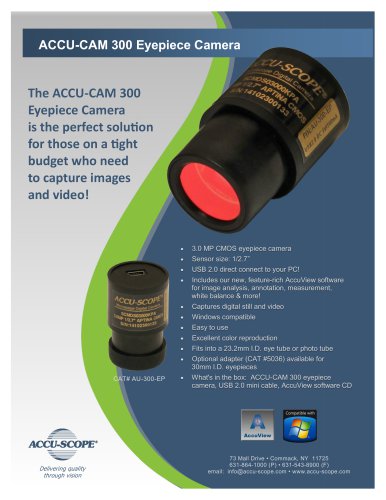 ACCU-CAM 300 Eyepiece Camera