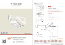 KD-2036B-2 Wall-mounted surgery light