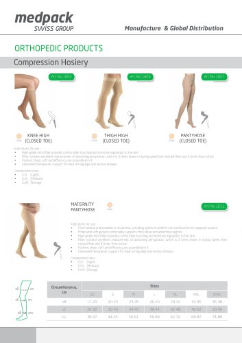 ORTHOPEDIC PRODUCTS