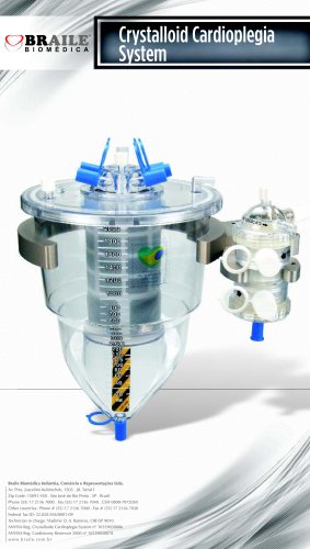 Crystalloid Cardioplegia System