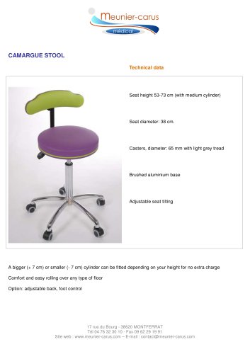 CAMARGUE STOOL