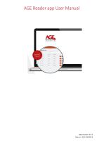 AGE Reader app User Manual
