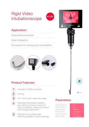 Rigid Video Intubationscope A10H