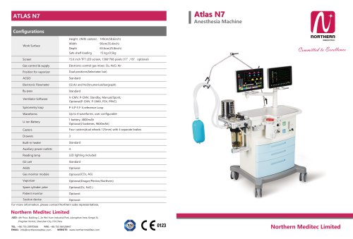 Anesthesia Machine -Atlas N7