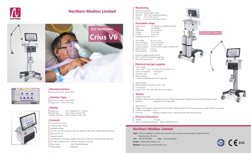 ICU Ventilator Crius V6