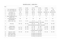 TECHNICAL DATA - STATIC PLUS