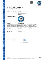 TÜV Certificate