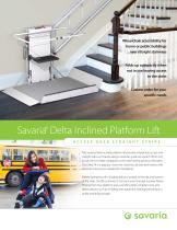 Savaria Delta Inclined Platform Lift