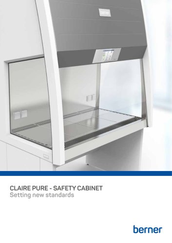 CLAIRE PURE - SAFETY CABINET